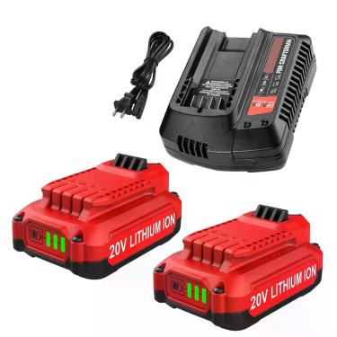 Imagem de Bateria Powilling 3,5 Ah 20V Pacote com 2 unidades + Carregador