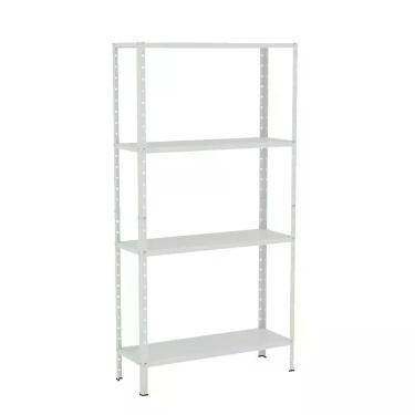 Imagem de Estante EAF006 sem Porta 4 Prateleiras Aço 80CM Branco Elite Aço