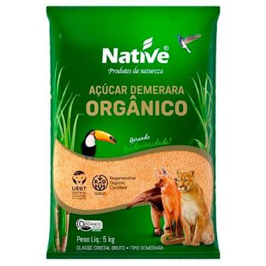Imagem de Açúcar Demerara Orgânico Native 5Kg | Cada grão do Açúcar Orgânico Demerara Native é a mais pura e saudável essência do mel da cana-de-açúcar