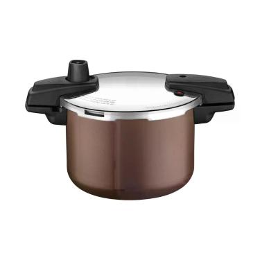Imagem de Panela de Pressão Arizona Induction 4,5 Litros Mocaccino Tramontina