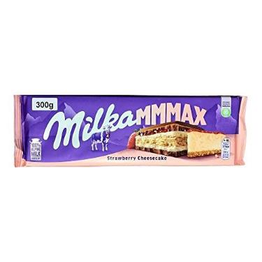 Imagem de Chocolate Milka Strawberry Cheesecake Morango 300g