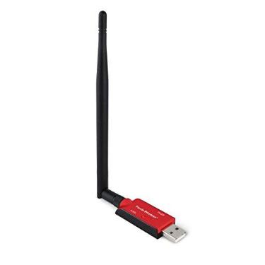 Imagem de Panda Wireless® PAU0B AC600 Adaptador USB sem fio N de banda dupla (2,4 GHz e 5 GHz) com antena de alto ganho – Windows 7/8/8.1/10/11, Mint, Ubuntu, openSUSE, Fedora, Rocky, Kali Linux e Raspbian