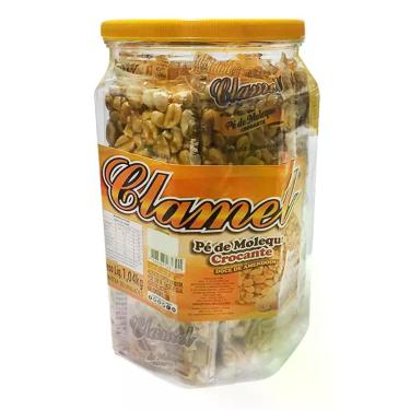 Imagem de Doce Clamel Pé de Moleque Crocante Pote c/20