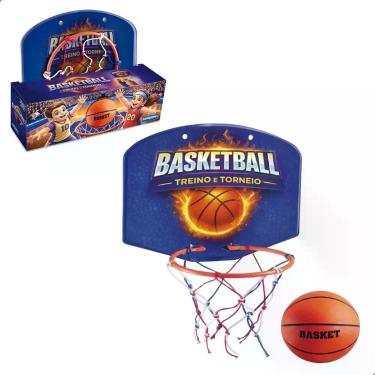 Imagem de Basketball Jogo de Basquete Treino e Torneio Menino Brinquemix, Colori