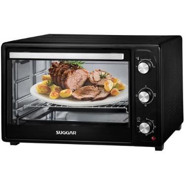 Imagem de Forno Elétrico 50 Litros Preto Suggar, Preto, 110V