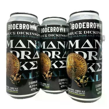 Imagem de 3 Cervejas Bruce Dickinson Mandrake Jambu Ale 6,1% Ipa 470ml