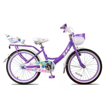 Imagem de Bicicleta pro x infantil zoe vintage aro 20 cesta cadeirinha