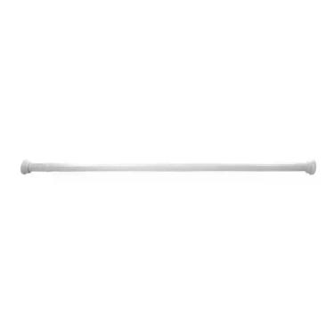 Imagem de Varão Extensível para Cortina Varão Extensivo 22mm de 0,70 a 1,20 METROS Uso em Cortinas em Aço Branco Bella Arte