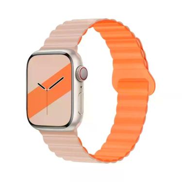 Imagem de Pulseira Magnética De Silicone Unissex Para Apple Watch 38/40/41mm 42/