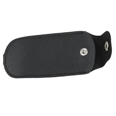 Imagem de Recipiente de Gaita, Bolsa de Armazenamento de Gaita de Couro Portátil PU para Viagens (10 Tipo de Furo 13x6cm/5.1x2.4in)