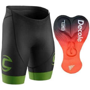 Imagem de Bermuda Ciclismo Cannondale Forro Gel -, Preto, P