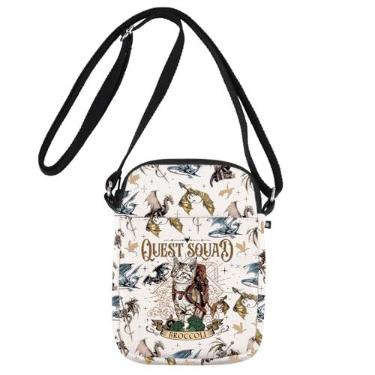 Imagem de JNIAP Bolsa tiracolo Quest Squad Quest Squad Brócolis Presentes para gatos Ridoc Gamlyn Brócolis Cat Bolsa de ombro, Brócolis Cb