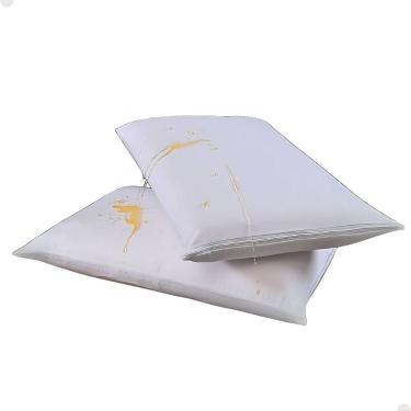 Imagem de Capa Travesseiro Impermeável 100% Algodão 2 Peças 90x50cm - Valle Enxo