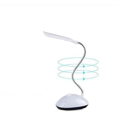 Imagem de Mini Luminária De Mesa Com 4 Led's P/Leitura 360º Flexível