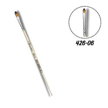 Imagem de Pincel Condor 426-06 Língua de Gato Sintético Cabo Curto