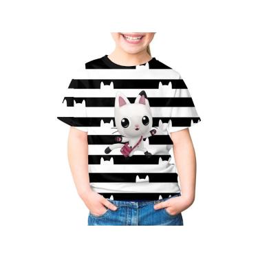 Imagem de Camiseta Casa Magica Da Gabby Gabi Gabby's Dollhouse INFANTIL DESENHO 