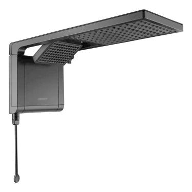 Imagem de Chuveiro Ducha Lorenzetti Acqua Ultra Duo Matte Black Fosco 127v 5500w