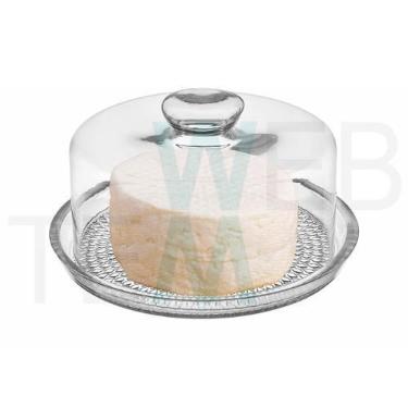 Imagem de Porta Queijo Queijeira de Vidro Vitazza para Organização e Decoração C