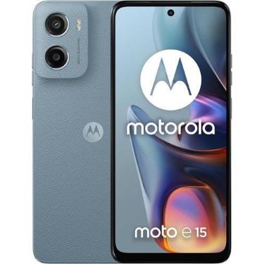 Imagem de Smartphone Motorola Moto E15 64/2GB Azul, 64GB, Azul
