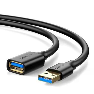 Imagem de Cabo Extensor  Ugreen, USB 3.0, 5GBps, Extensão 3m
