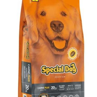 Imagem de Ração Special Dog Premium Carne Plus Adultos 20Kg
