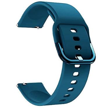 Imagem de Pulseira para Amazfit GTR 3/3 PRO / 2 / 2e / GTR 1 47mm / Pace/Stratos 1 2 3 / GST / LS05 / RS3 LS04 Silicone Modelo Sport (Verde)