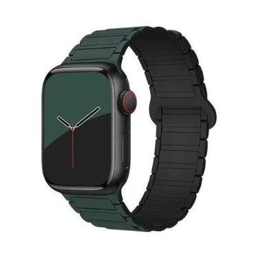 Imagem de Pulseira De Silicone Magnética Para Apple Watch De 40mm 44mm 45mm 49mm