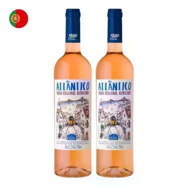 Imagem de Kit 2 Vinhos São Miguel Descobridores Atlântico Alentejo Rosé Portugal