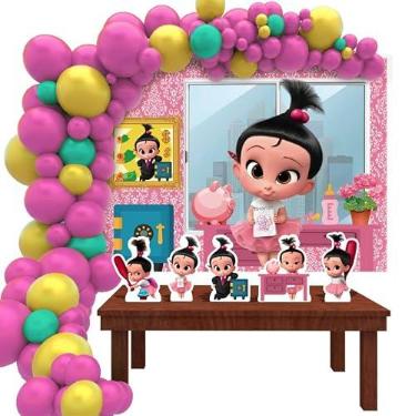 Imagem de Kit Decoração Festa de Aniversário Infantil Staci - Poderoso Chefinho