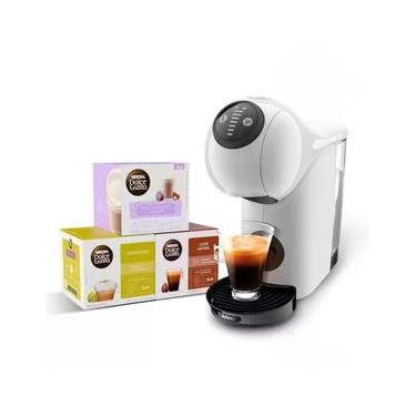 Imagem de Kit Cafeteira Dolce Gusto Genio S Basic Branca com 30 Unidades 110V