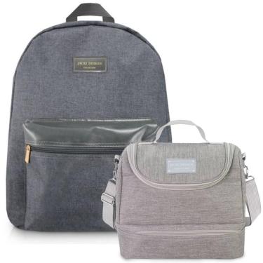 Imagem de Mochila Bolsa Escolar Costas Adulto Juvenil Casual Trabalho Viagem Uni