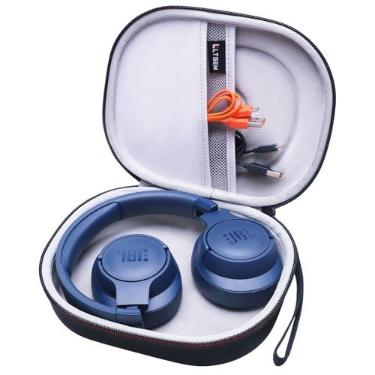 Imagem de Capa para fones de ouvido JBL Tune 780NC/770NC/530BT/730BT/720BT/670NC | Capa rígida de viagem para fones de ouvido JBL Live 770NC/780NC/680NC/670NC