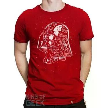Imagem de Camiseta Darth Vader Camisa Star Wars Geek Filme Série Rubi - KING OF 