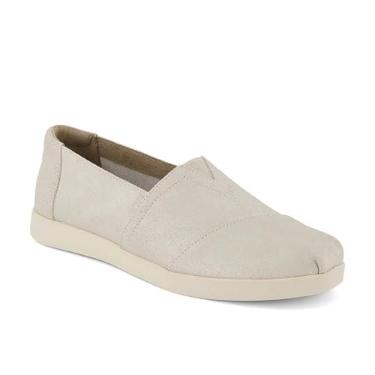 Imagem de TOMS Mocassim feminino Alpargata Plus, Champanhe, 38