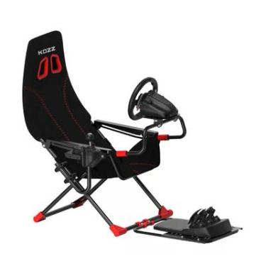 Imagem de Cockpit Gamer Dobrável Assento Ergonômico Para Simulador Racing