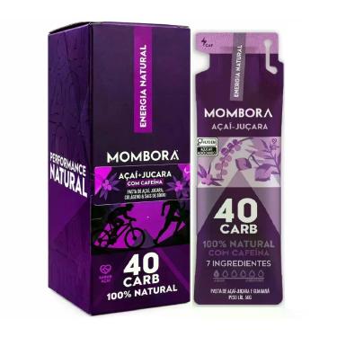 Imagem de Gel Carbo Mombora 40 Carb 8 Un C/Caf Sachê 58g Açai Juçara Sabor:Açai 