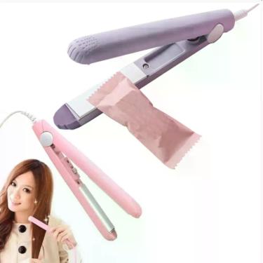 Imagem de Alisador Portátil Para Cabelo Chapinha Compacta Ideal Para Retoques - 