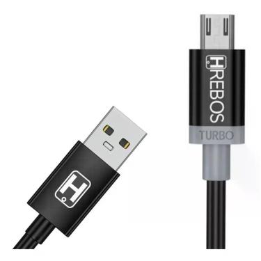 Imagem de Cabo Carregador Micro Usb Compativel Para Moto G5 Plus G3 - HREBOS
