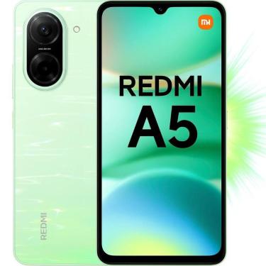 Imagem de Smartphone Xiaomi Redmi A5, 64GB, 3GB RAM, Android 13, Tela 6,52, Câme