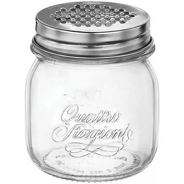 Imagem de Bormioli Rocco Qstagioni Queijeira 9X9X9Cm 250Ml Vidro Transp Tampa Inox