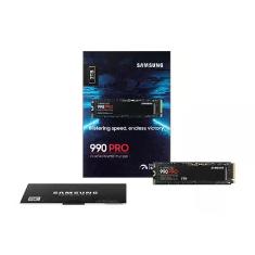 SSD Samsung 990 Pro 2TB, M.2 Nvme PCie 4.0, Leitura 7450MBps, Gravação 6900MBps - Mz-V9p2t0bw SSD Samsung 990 Pro 2TB, M.2 Nvme PCie 4.0, Leitura 7450MBps, Gravação 6900MBps - Mz-V9p2t0bw