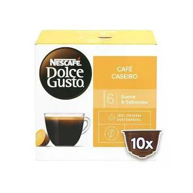 Imagem de Café em Cápsulas Nescafé Dolce Gusto Café Caseiro Caixa com 10 Unidades