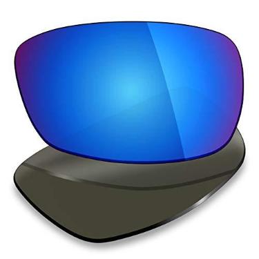 Imagem de Mryok Lentes de reposição para Oakley Crosshair 2.0 OO4044 - Opções, Polarizado - Azul gelo, One Size