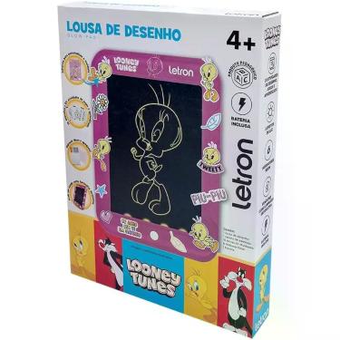 Imagem de Lousa de Desenho Glow Pad Loney Tunes - Letron UNICA - Leo&Leo