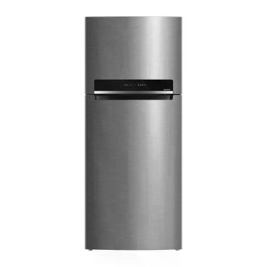 Imagem de Geladeira Midea Duplex Frost Free Inverter 473L com Painel Digital e Gaveta Hortifruti MDRT611EVA462 Inox 220V