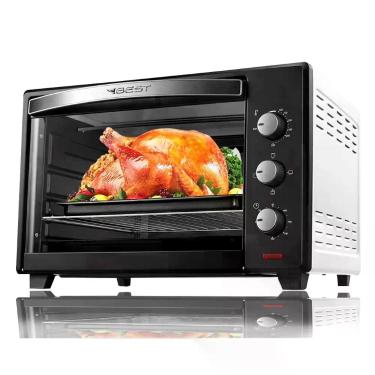 Imagem de Forno best 60l elet plus preto/branco 220 v c/ espeto, 220V
