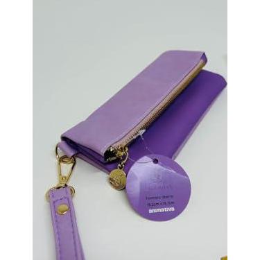Imagem de Estojo Escolar/Organizador Animativa Lavander - 187 × 152 mm - 4 Compartimentos.