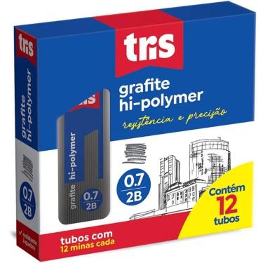 Imagem de Grafite 0.7MM TRIS 2B 12TUBOSX12MINAS - Summit