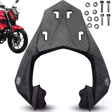 Imagem de Bagageiro Suporte Bau Churrasqueira Grelha Yamaha Fazer 250 2018 Em Di