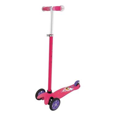 Imagem de Patinete Infantil 3 Rodas Mor Princesa Rosa com Guidão Ajustável 4 Alt